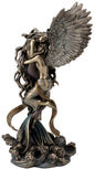 Impossible Love (Bronze) Angel & Mermaid Figurine - - Mermaids