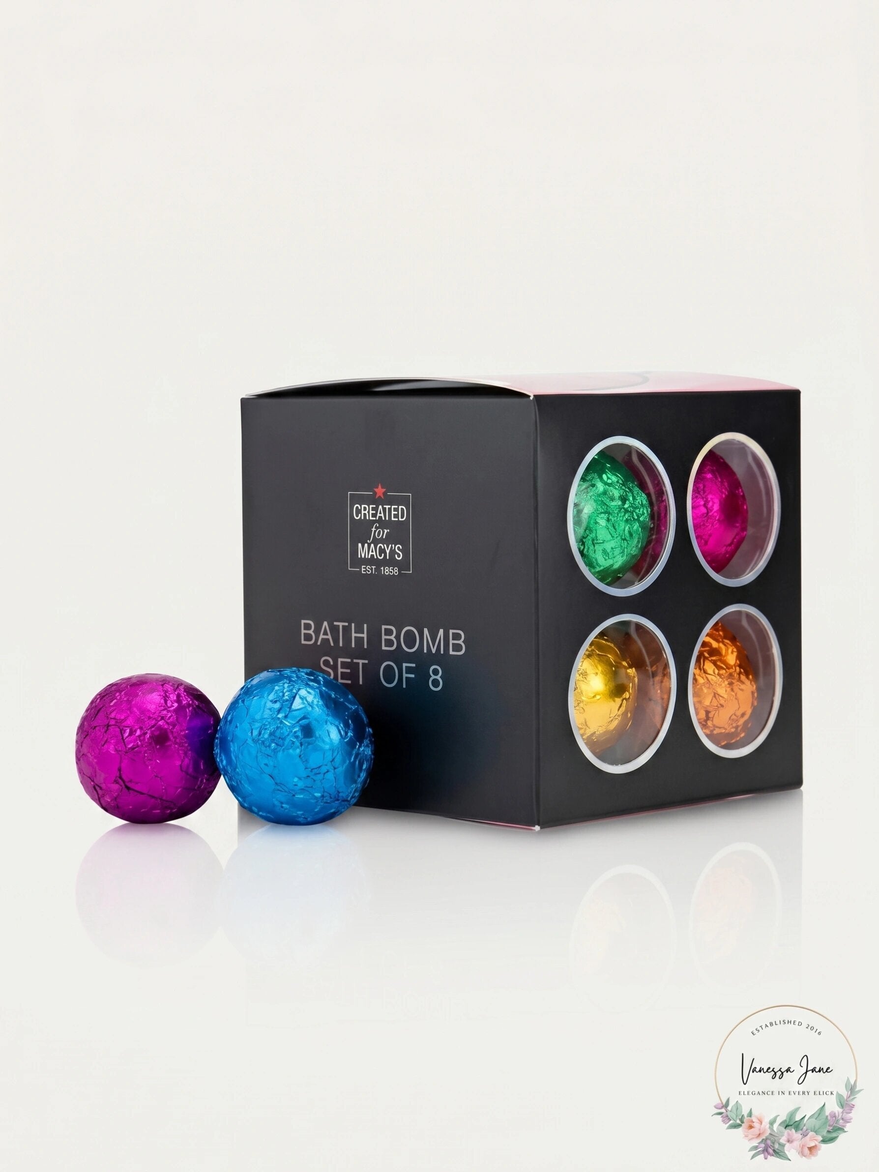 RH Macy Beauty Collection 8 Piece Bath Bomb Gift Set - Default Title - New with tags