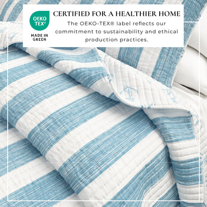 Coastal Quilt - Casco Bay Collection - - Quilts & Comforters