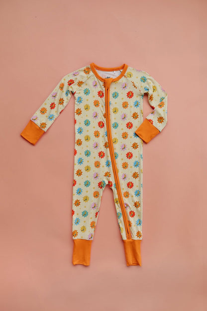 Its Bananas Zipper Romper - - Zipper Pajama