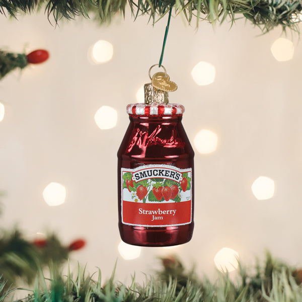 Smucker's Strawberry Jam Ornament - - Christmas >> Ornaments >> Food & Drink