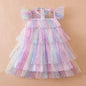 Children's Fairy Rainbow Sequin Princess Dress and Skirt Kia Day Design