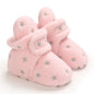 Baby Snow Booties light pink silver 13-18 Months