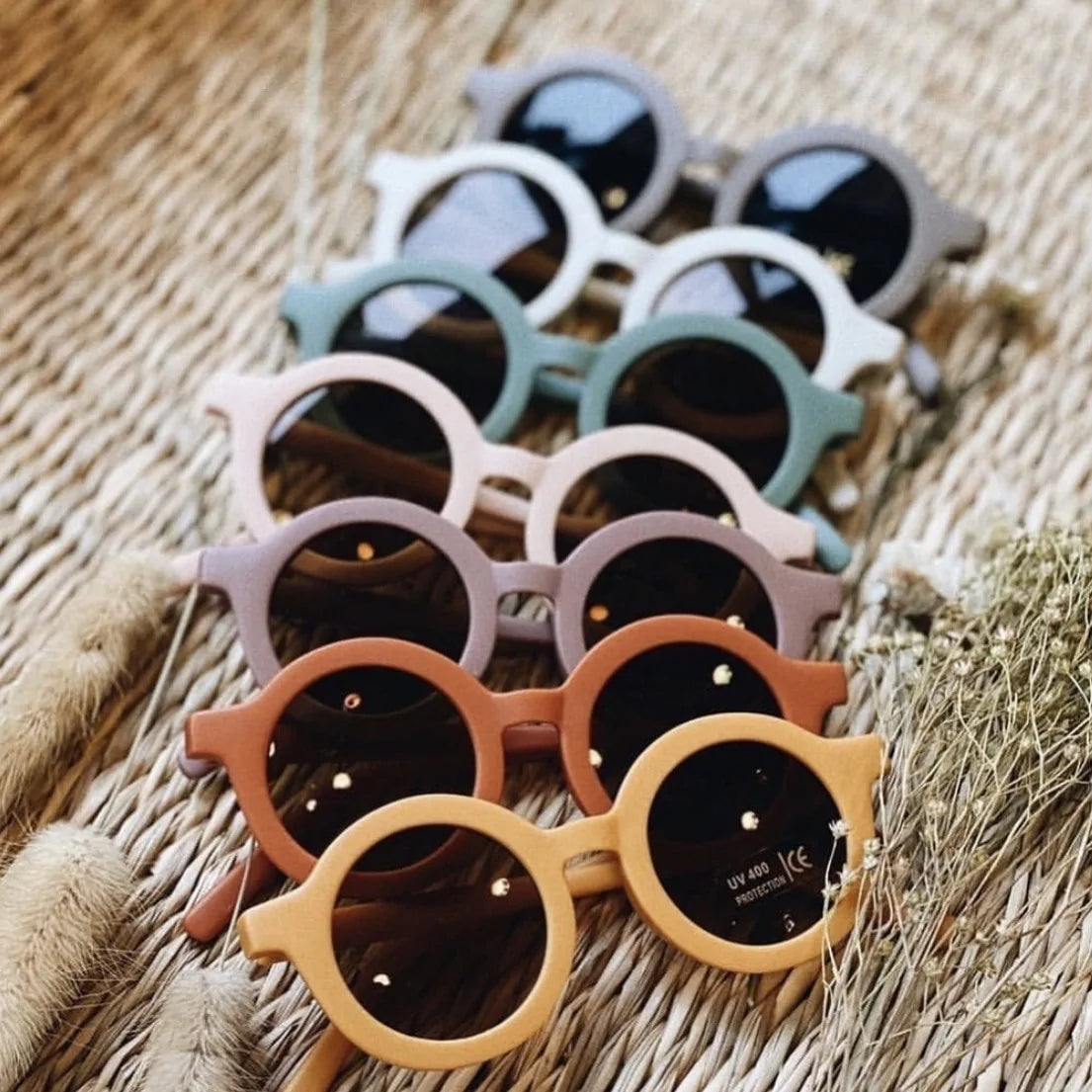 Solid Color Sunglasses For Kids