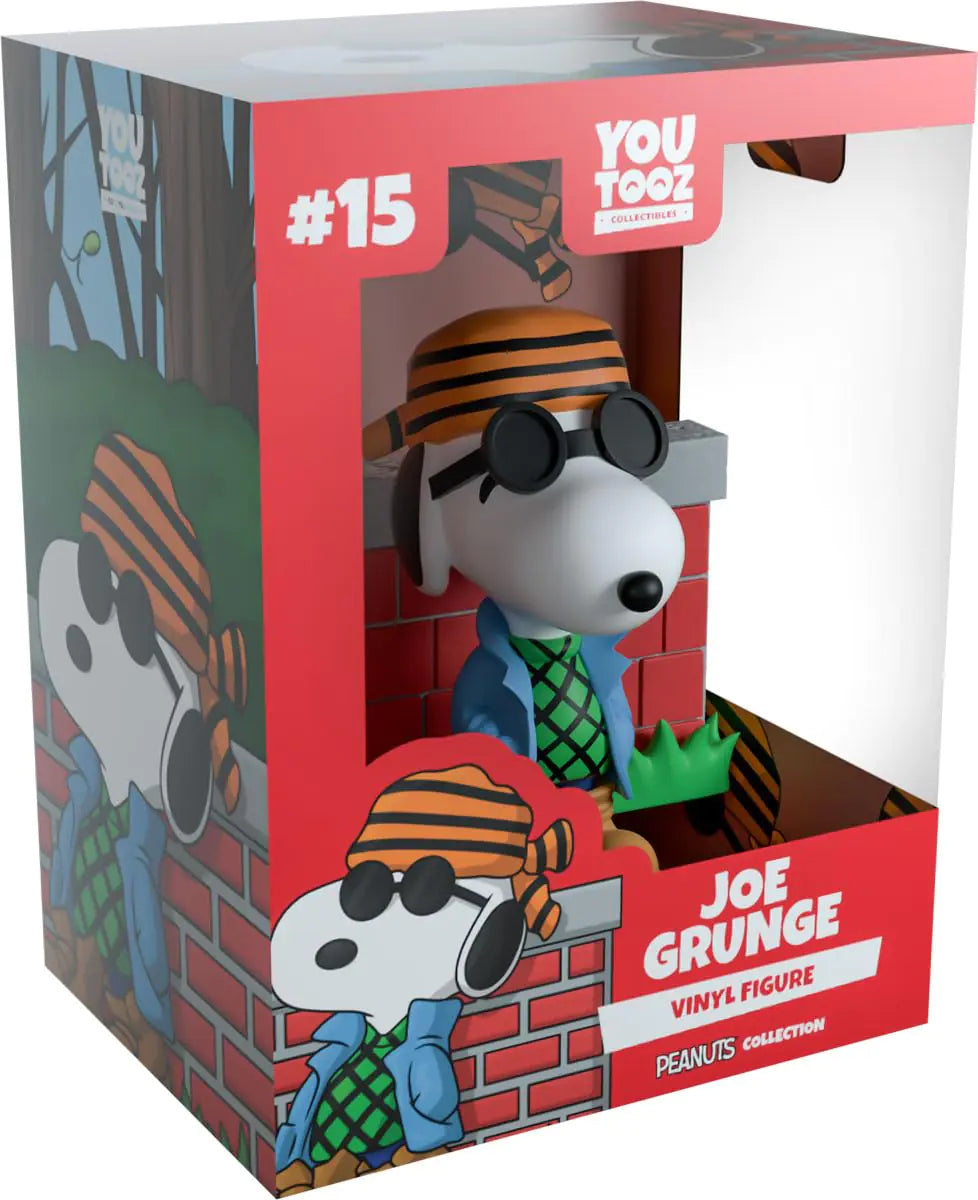 Youtooz Peanuts Joe Grunge 3.7" Inch Joe Grunge Vinyl Figure - Joe Grunge - toy figure