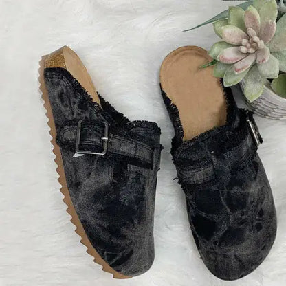 Women's Flat Heel Round Toe Loafers - Kia Day Design