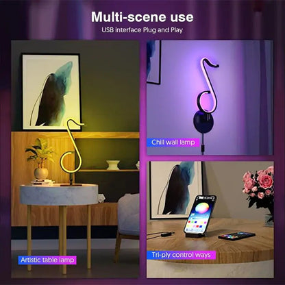 Music Note Light Kia Day Design