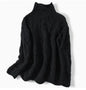 High Neck Loose Knit Sweater Kia Day Design