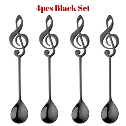 Musical Note Coffee Spoons - Kia Day Design