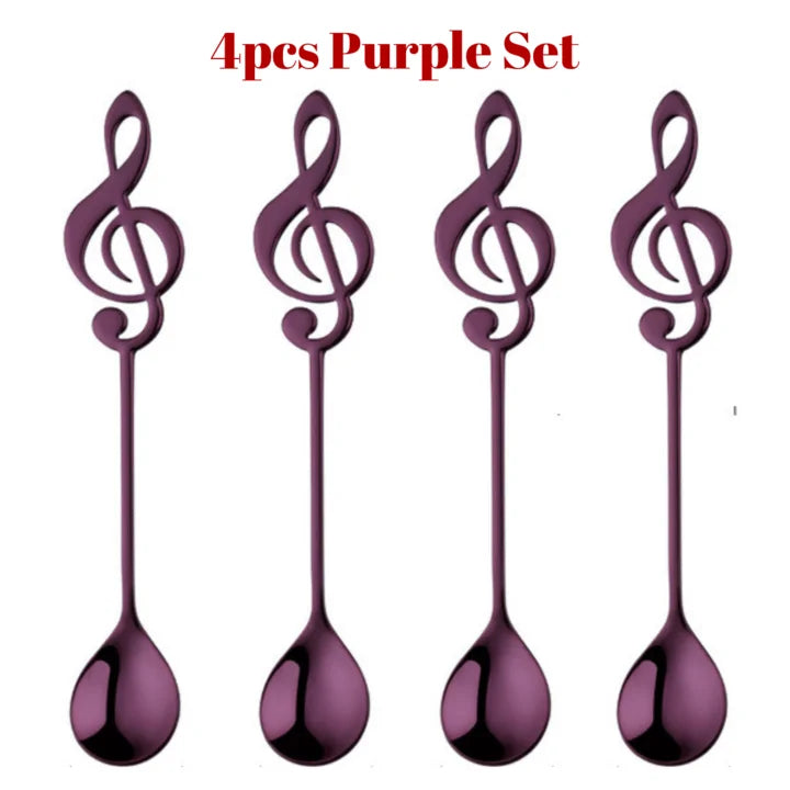 Musical Note Coffee Spoons - Kia Day Design