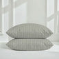 Luxe Australian Sateen Pillowcase Set - Ecru & Sage - Home - Bed