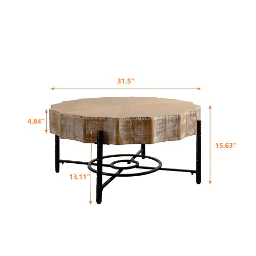 Cedar Coffee Table Set - 2 Piece Set Kia Day Design