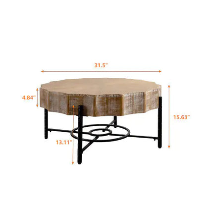 Cedar Coffee Table Set - 2 Piece Set Kia Day Design