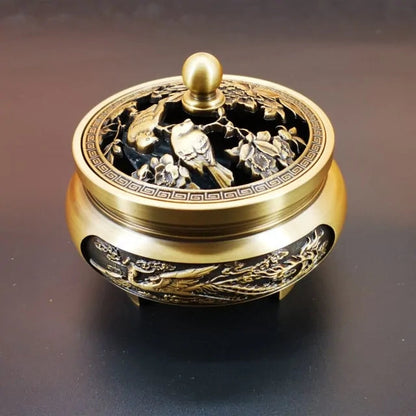 Antique Copper Incense Burner - Kia Day Design