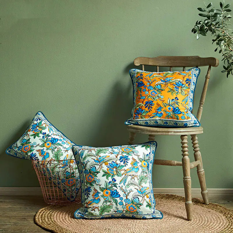 Crayon Branch Decorative Pillowcase for Sofa and Bed Kia Day Design