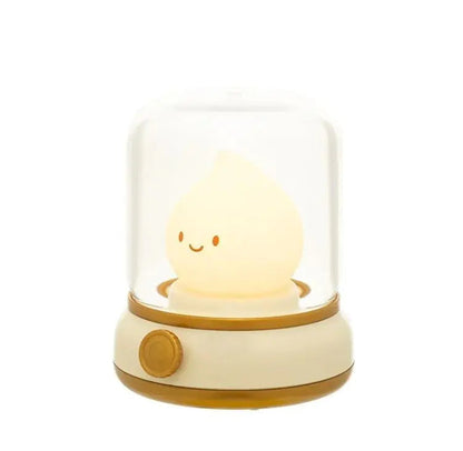 Small Mini Desktop LED USB Rechargeable Table Night Lamp - Kia Day Design