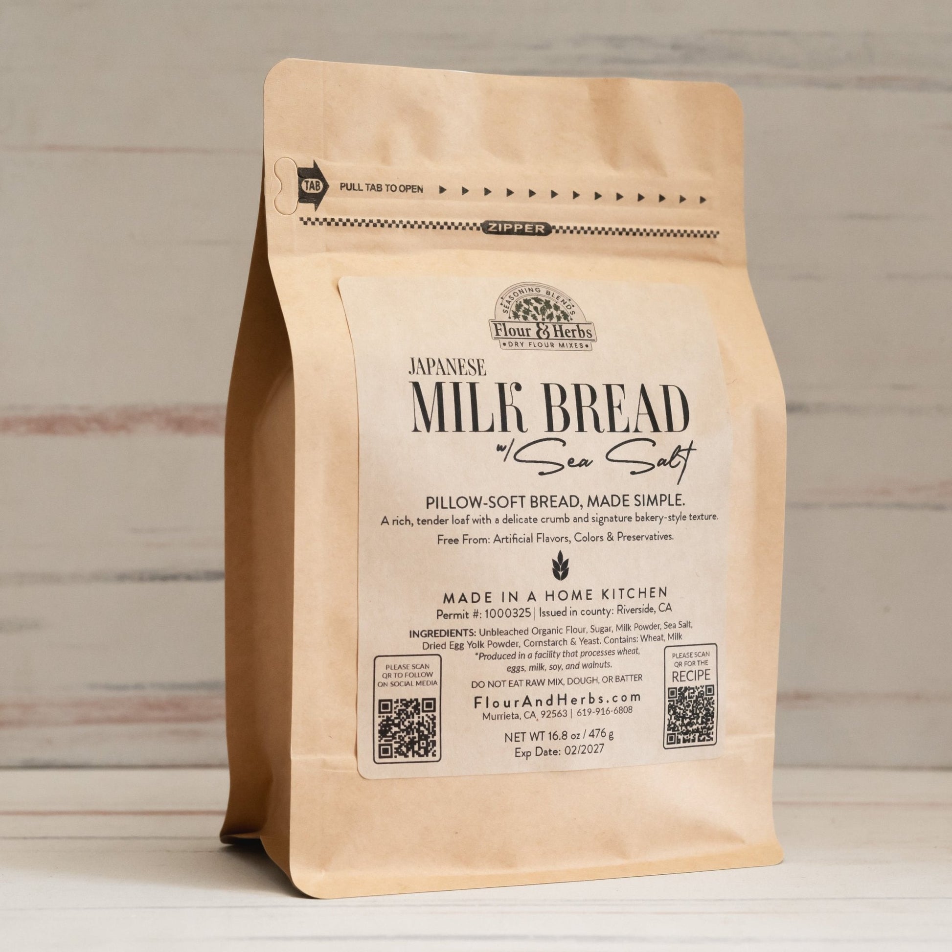 Japanese Milk Bread Mix - -