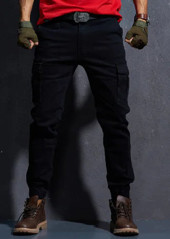 Men's Slim Fit Solid Color Pants - Kia Day Design