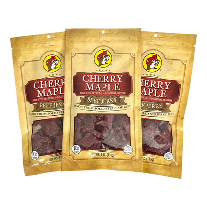 Cherry Maple Beef Jerky - 3-Pack - food