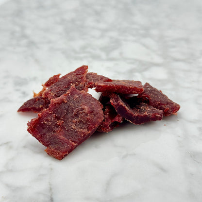 Cherry Maple Beef Jerky - - food