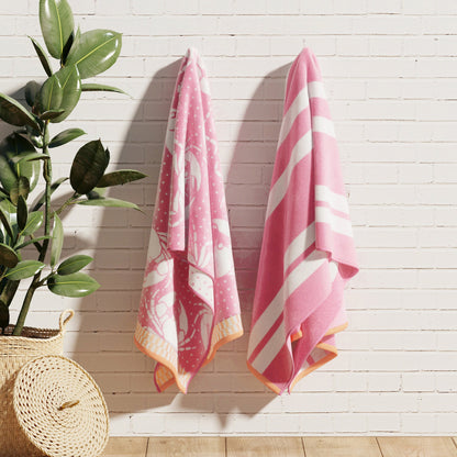 Cotton Velour Beach Towel - Maui Collection - - Beach Towels