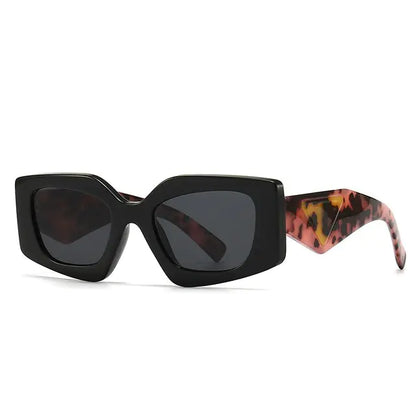 Retro Rectangular Cat Eye Sunglasses - Kia Day Design