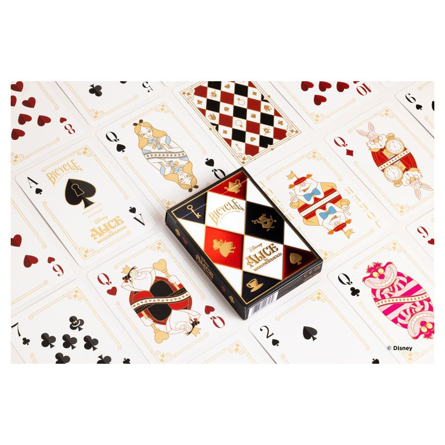Bicycle Alice in Wonderland Playing Cards - - Board Game