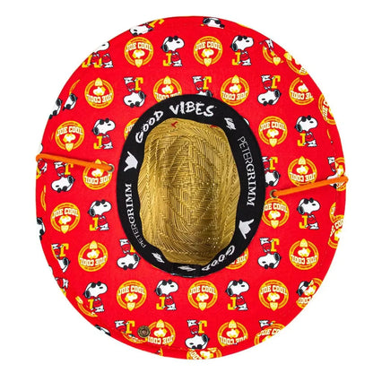 Peter Grimm Peanuts Joe Cool Junior - Childrens Straw Lifeguard Hat- HatCountry- {{Product type}}