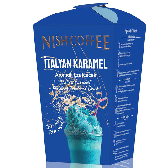 Nish Flavored Powder Drink Italian Caramel 250 Gr - Kia Day Design