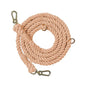 Braided Cotton Rope Dog Leash Pink Large