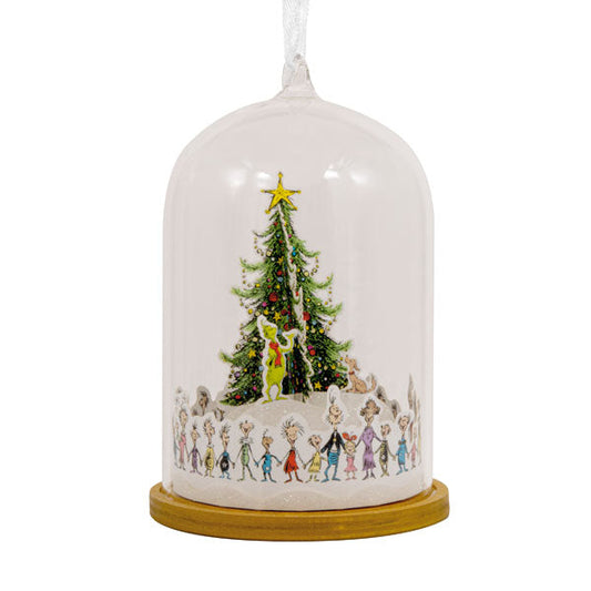 Dr. Seuss Grinch Cloche Ornament - Default Title - Christmas >> Ornaments >> Licensed