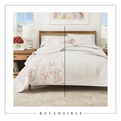 Floral Quilt - Sakura Collection - - Quilts