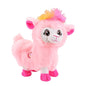 Plush Electric Baby Music Funny Toys Pets Alive Pink