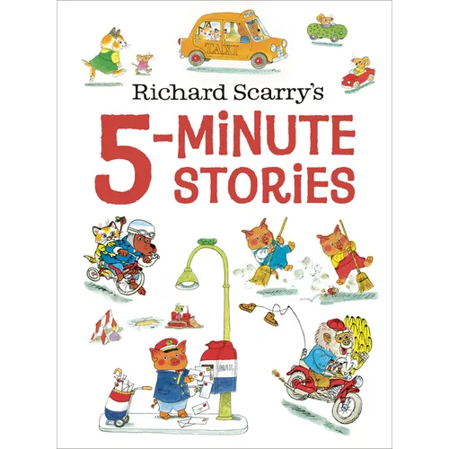 Richard Scarry's 5-Minute Stories - Hardcover - - Books