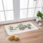 Nordic Style Cotton Linen Area Rug for Home Entrance Kia Day Design