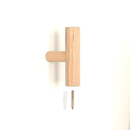 New Wood Hooks Hanger Wall Hanging Coat Hook Key Holder Hat Kia Day Design