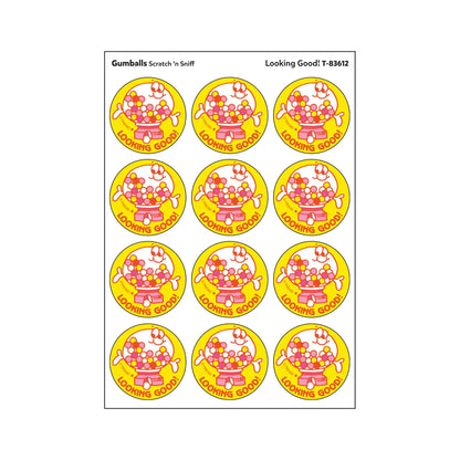 Trend Looking Good!/Gumballs Scented Stickers Pack of 24