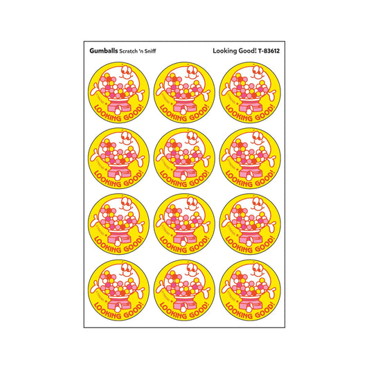 Trend Looking Good!/Gumballs Scented Stickers Pack of 24