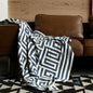 Knitted Throw Blanket - Kia Day Design