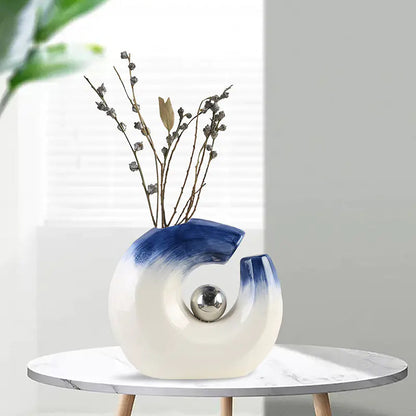 Decorative Shaped Ceramic Vases - Kia Day Design