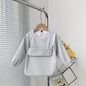 Cute Baby Bibs Toddler Long Sleeve Apron Kia Day Design