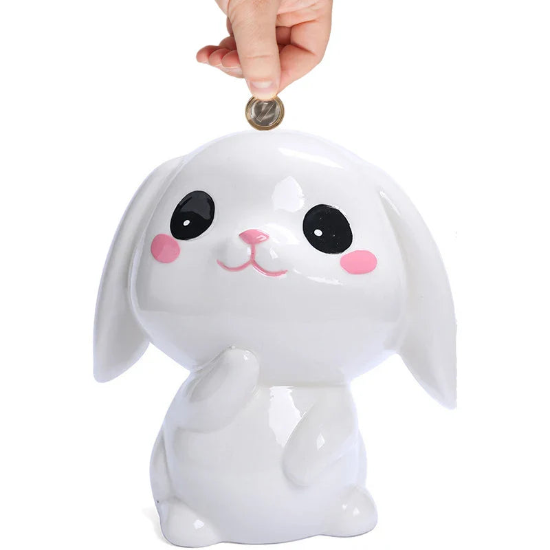 Kawaii Bunny Money Bank - -