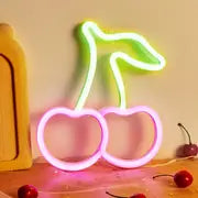 Neon Cherry LED Light