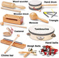 Montessori Wooden Music Instruments Set (10 Instruments) Kia Day Design