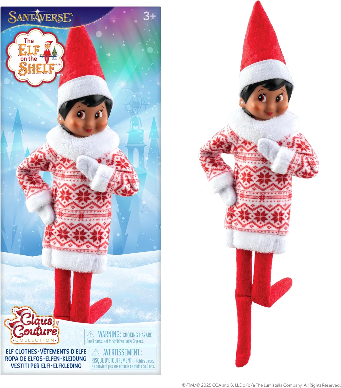 The Elf on the Shelf Claus Couture Collection Cosy Sweater - Default Title - Christmas >> Traditions