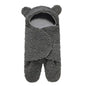 Ultra-Soft Baby Sleeping Bag Black 0-3 Month