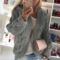 Fall Winter New Women's Chunky Knit Cardigan