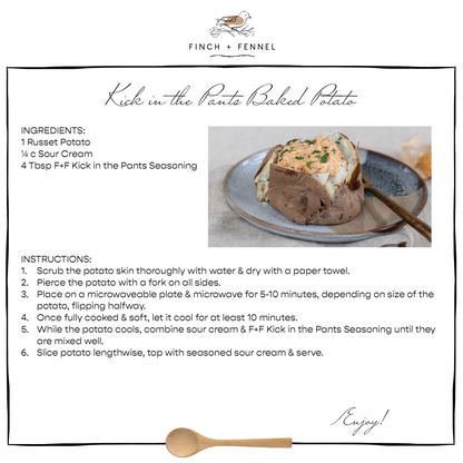 Kick in the Pants Seasoning | Finch & Fennel - - Kitchen & Bath