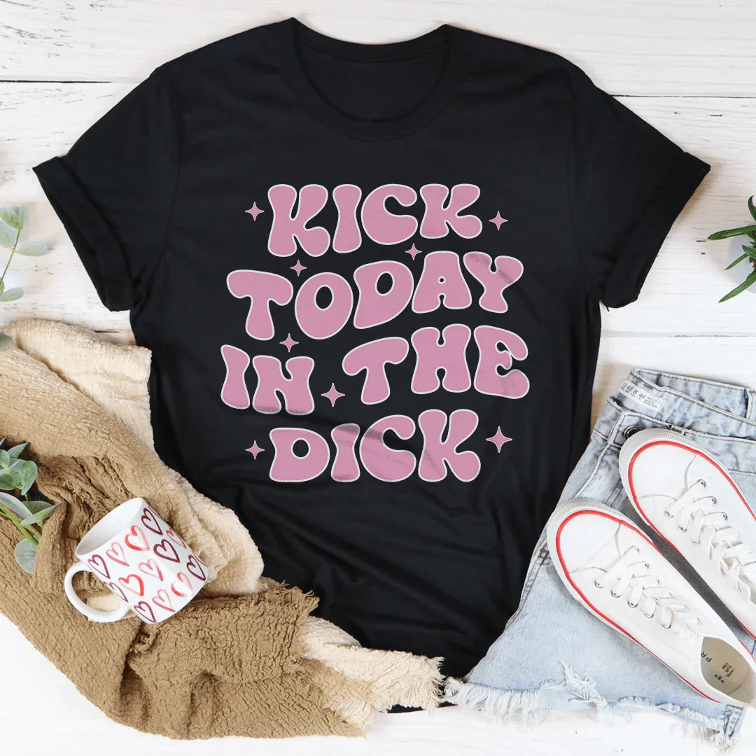 Kick Today In The D* Tee - Black Heather -