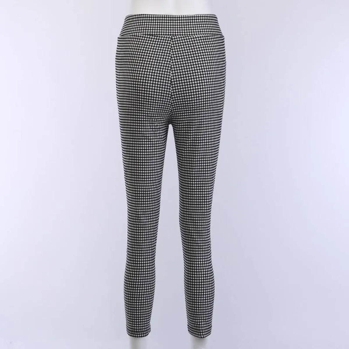 Korean Plaid Pants - -